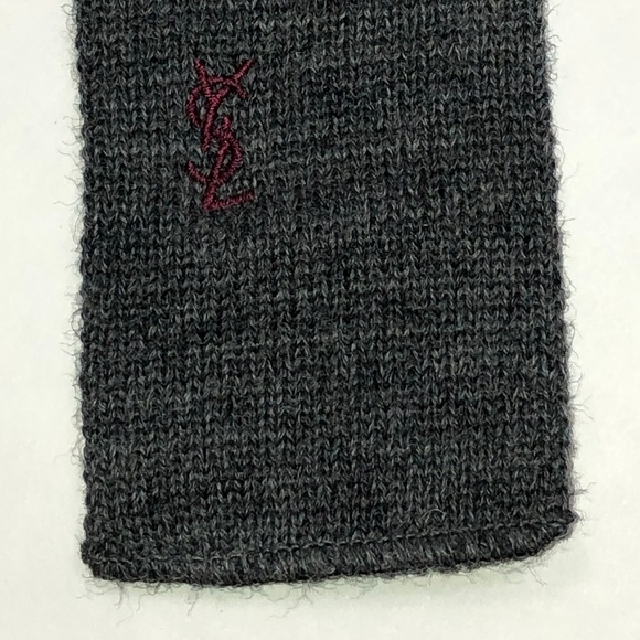 Yves Saint Laurent Other - Yves Saint Laurent vintage wool knit skinny tie